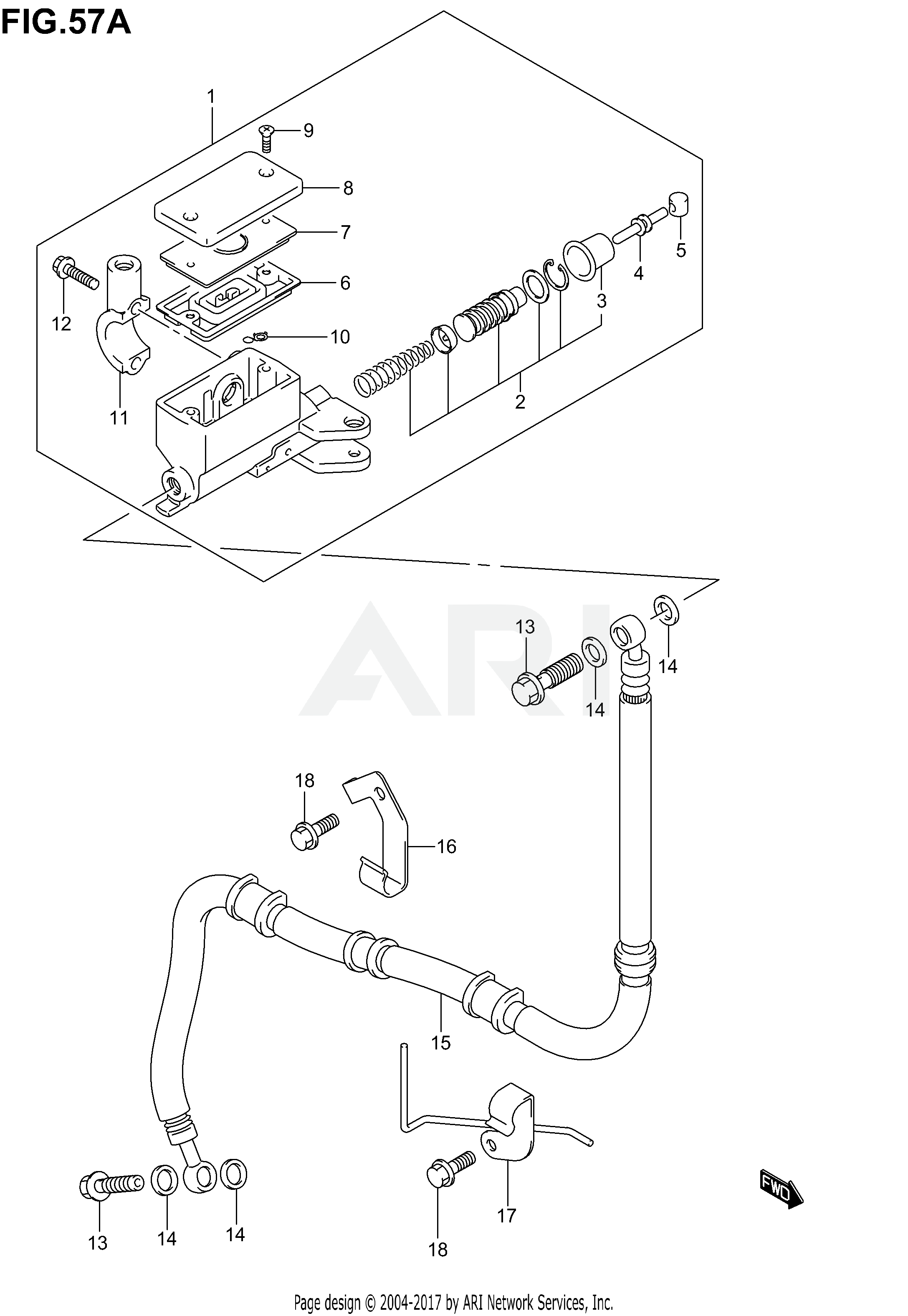 CLUTCH MASTER CYLINDER (SV1000K3)