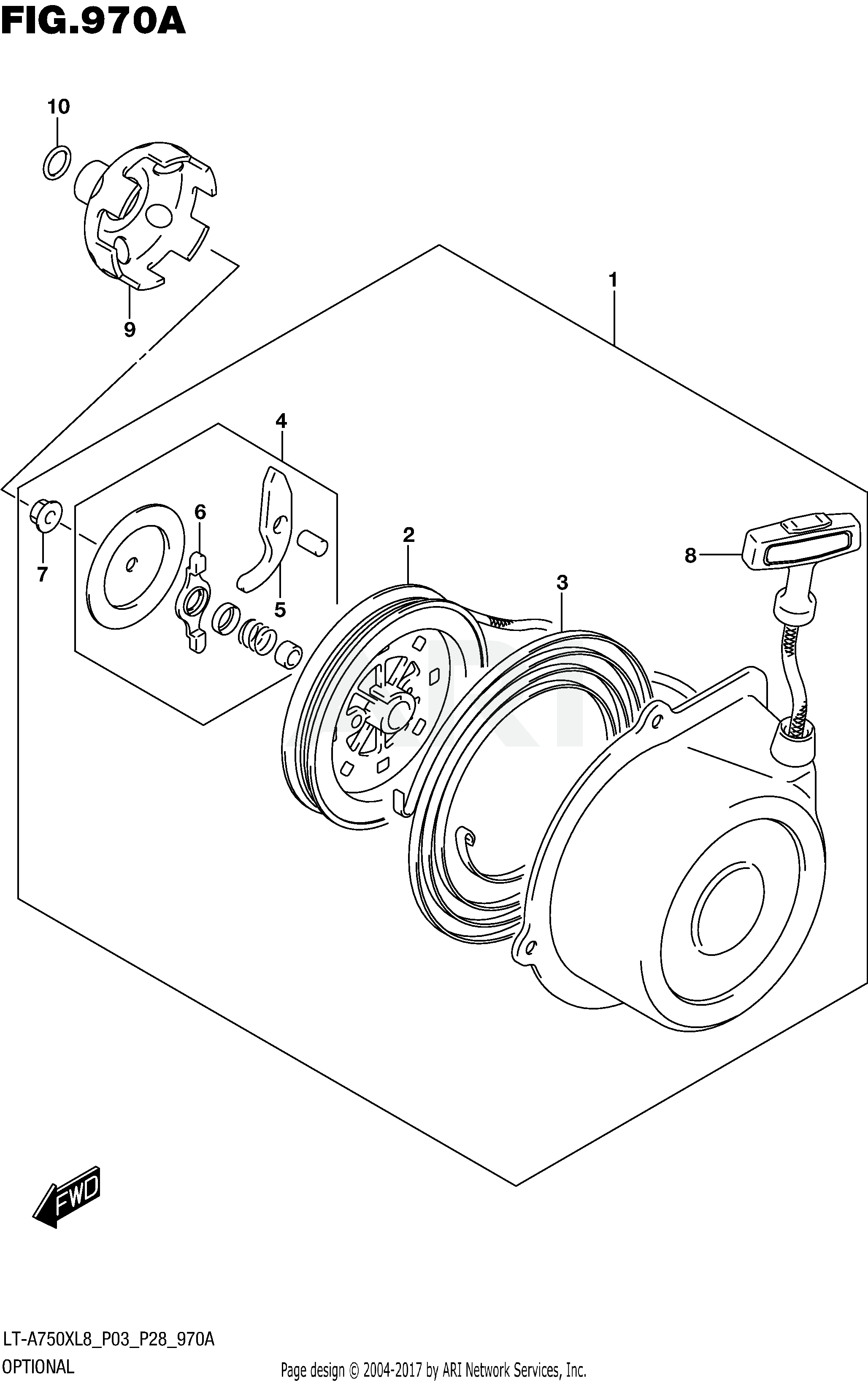 OPTIONAL (RECOIL STARTER)