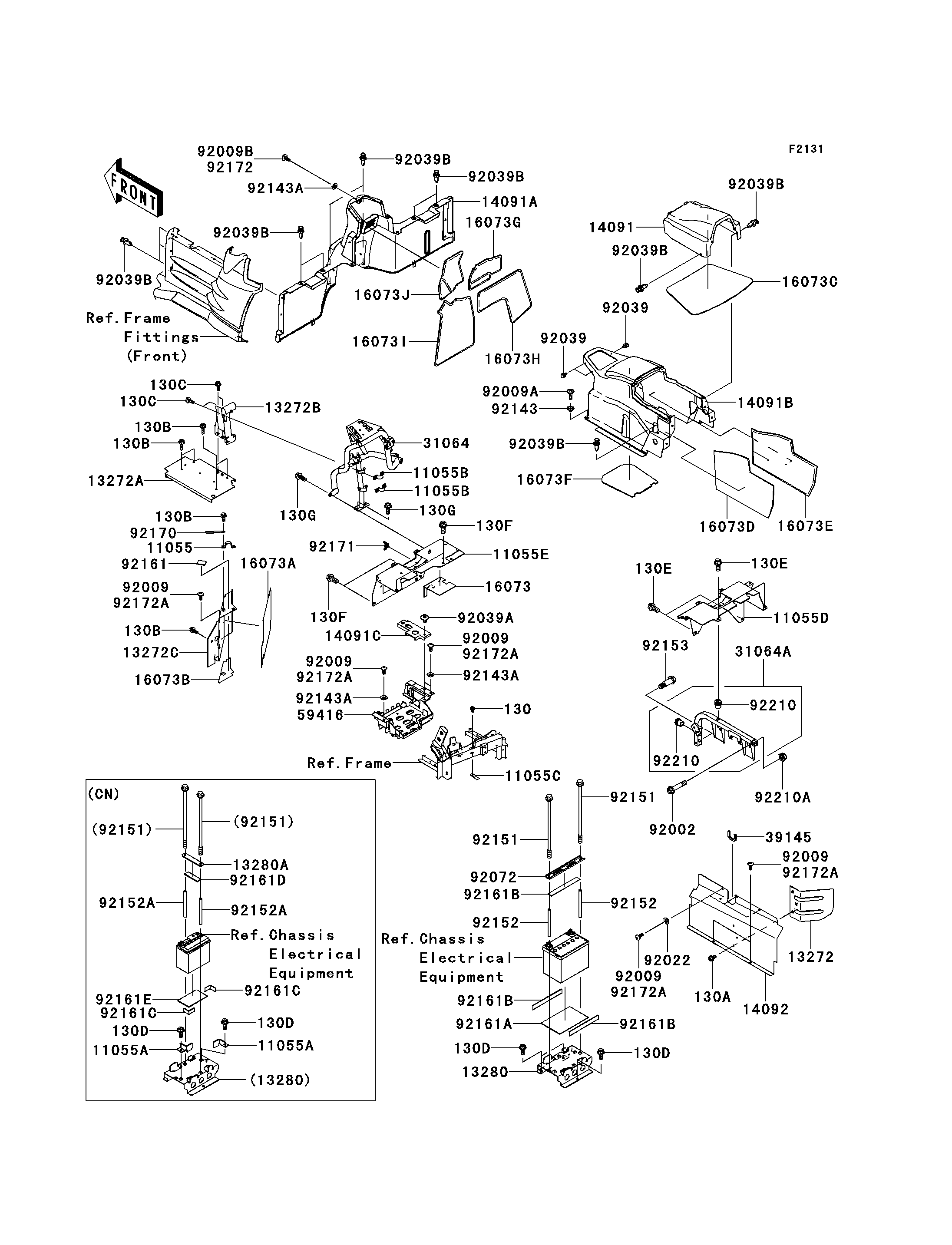 Frame Fittings(Rear)