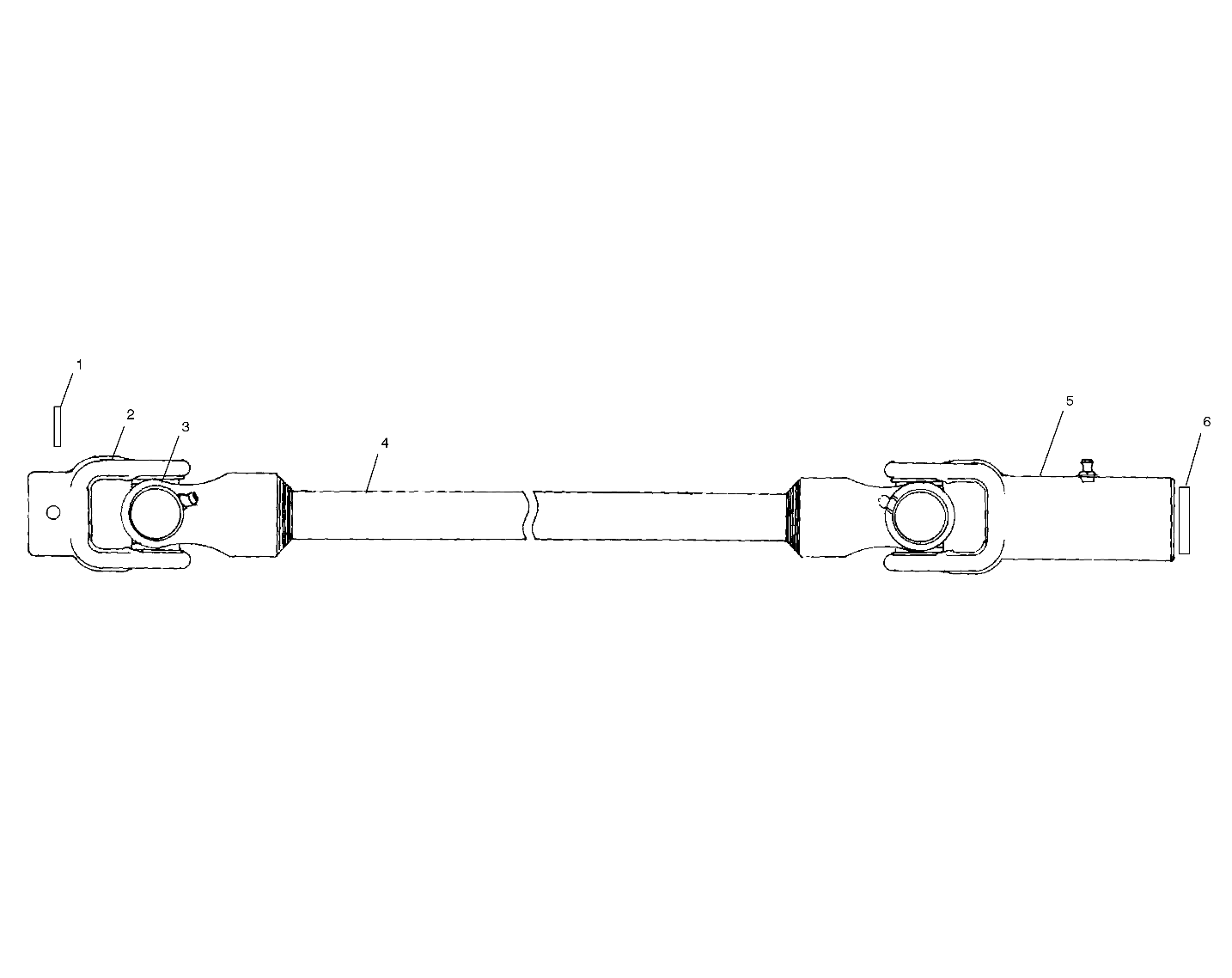 PROP SHAFT - A00CH50AA (4954805480B007)