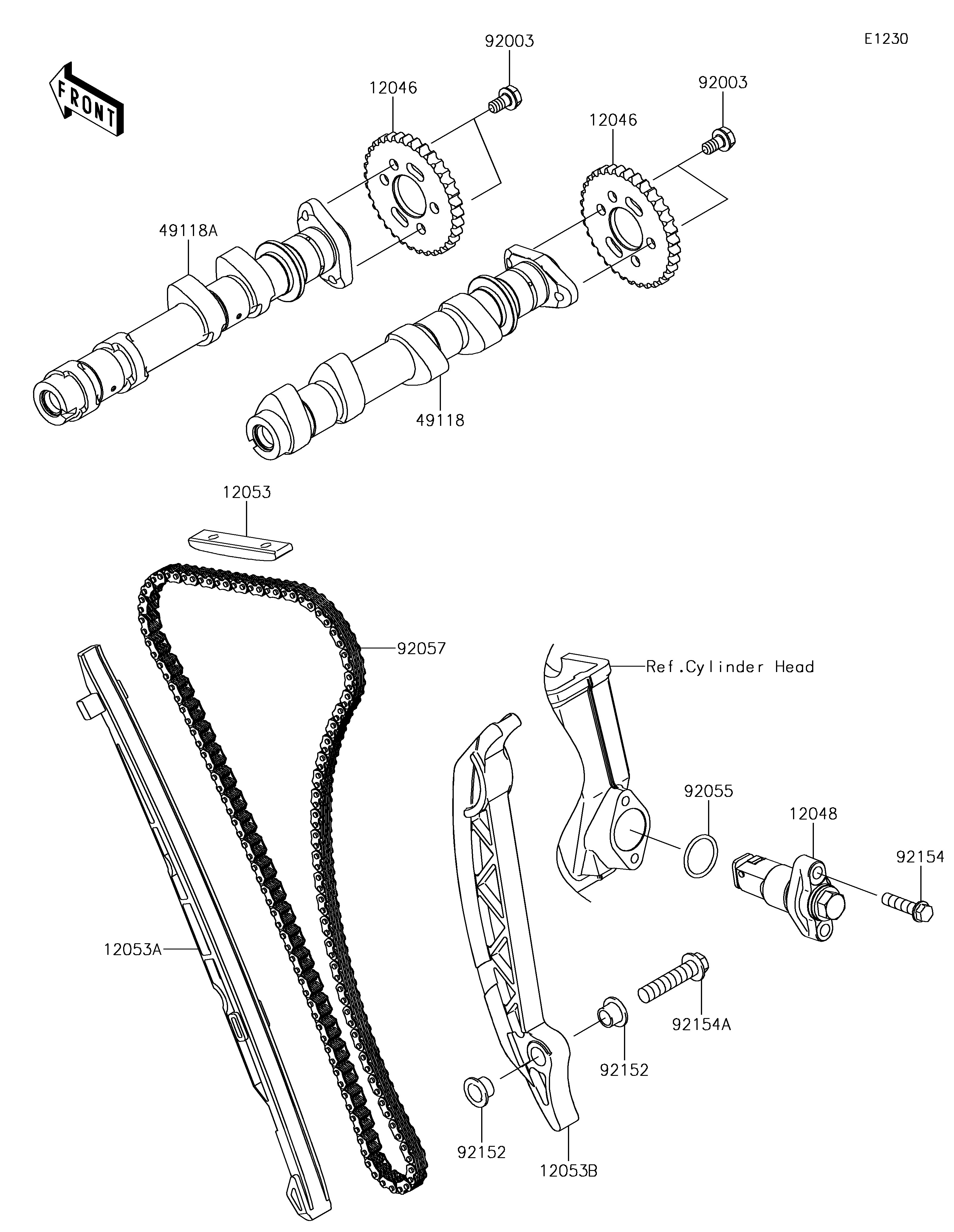 Camshaft(s)/Tensioner