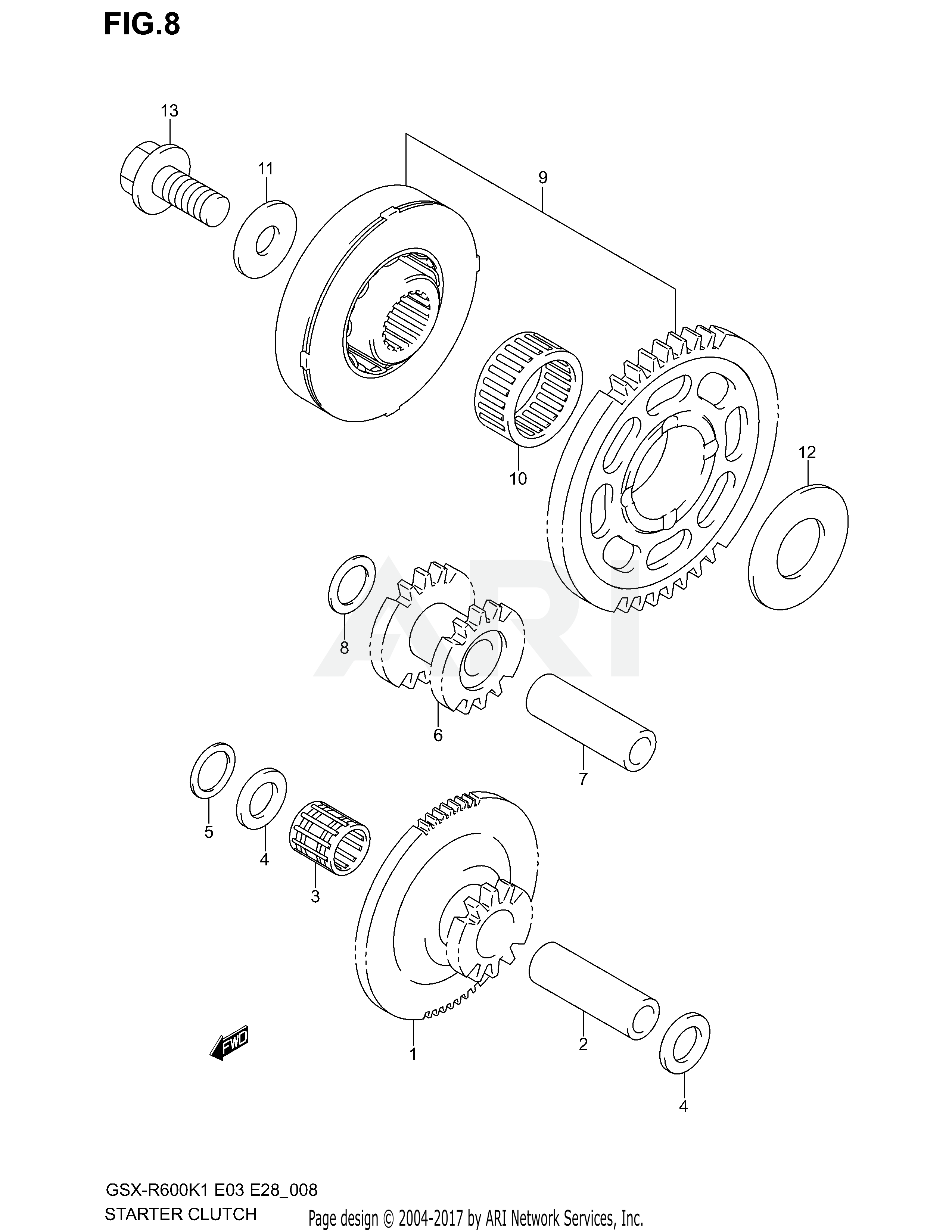 STARTER CLUTCH