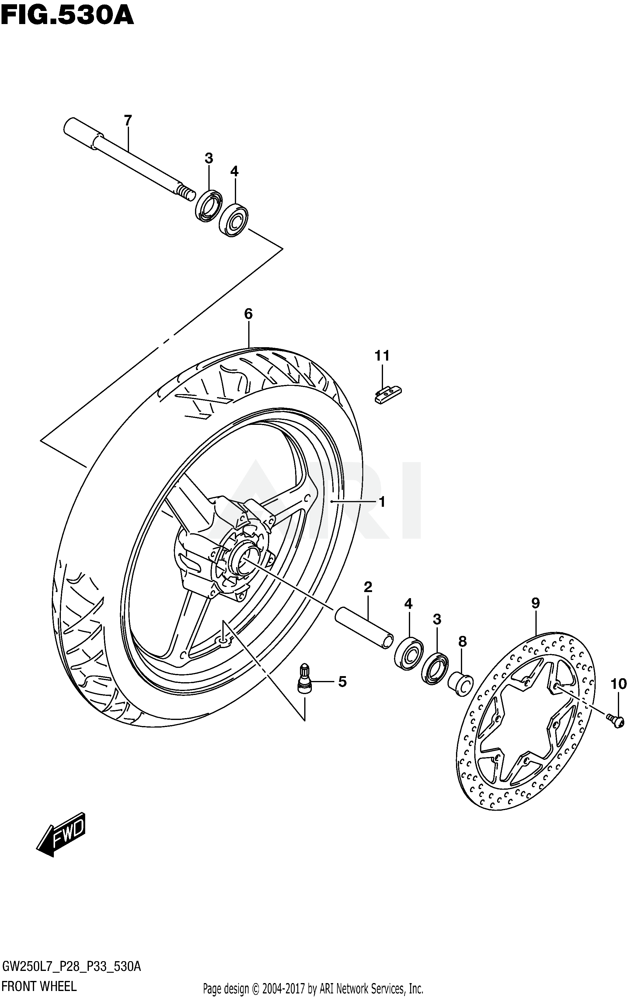 FRONT WHEEL