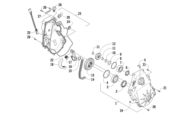 CHAIN CASE ASSEMBLY