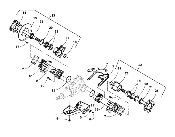 REAR AXLE ASSEMBLY