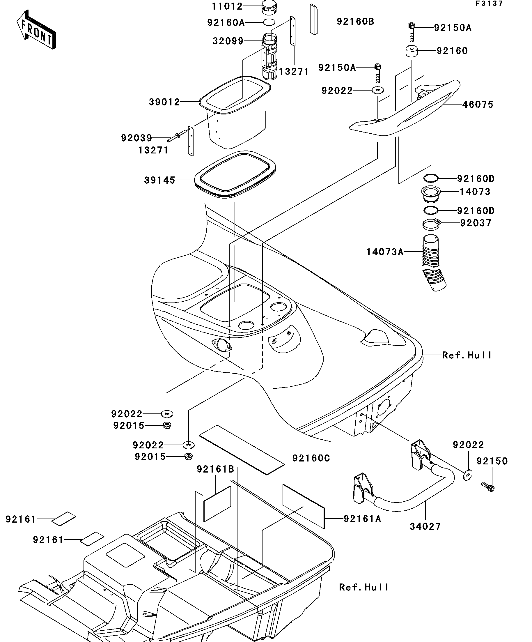 Hull Rear Fittings