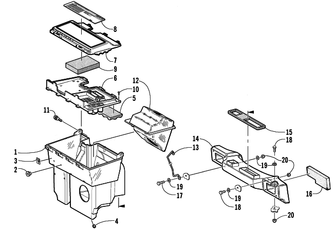 AIR SILENCER ASSEMBLY