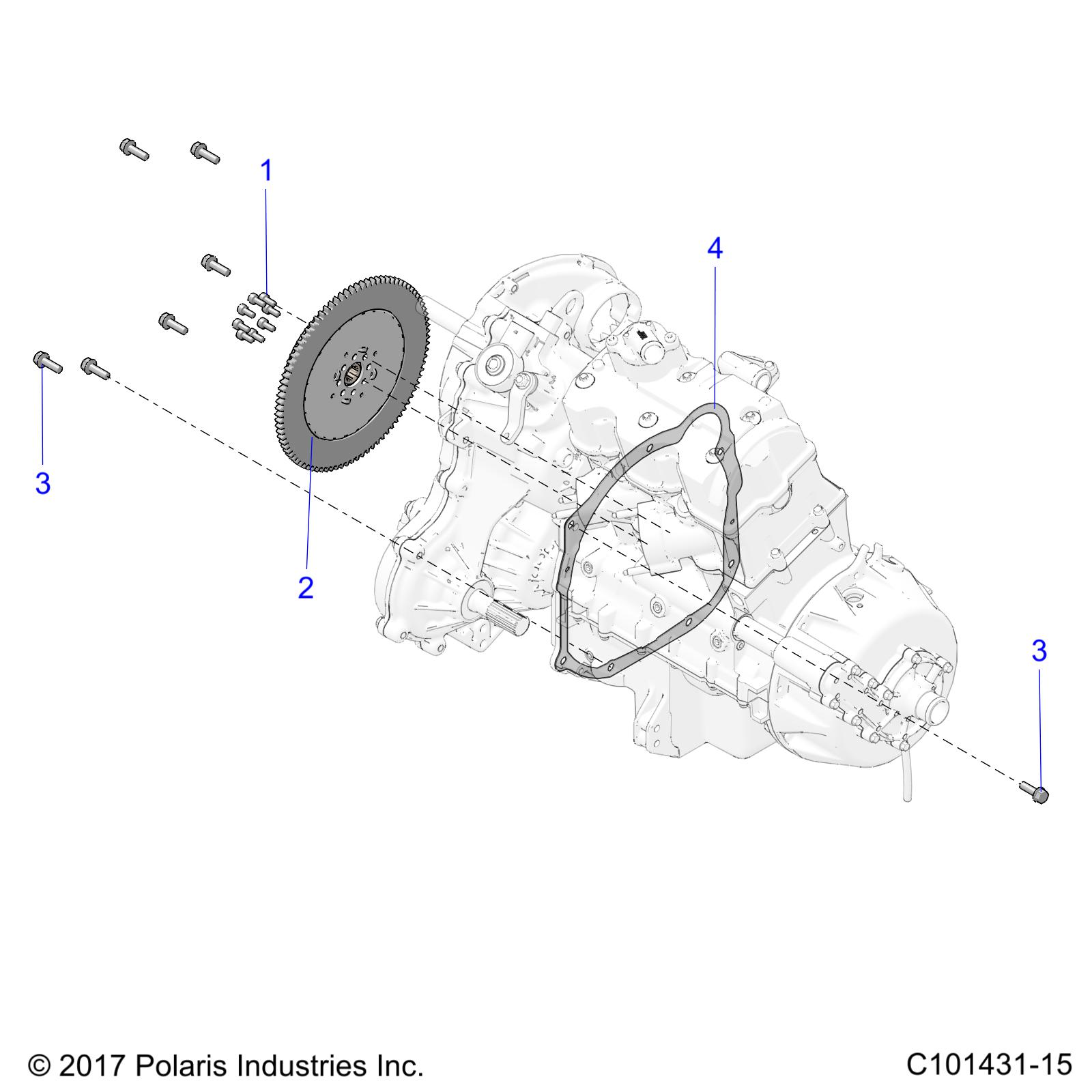 DRIVE TRAIN, DRIVE COUPLER - A20SGE95AK (C101431-15)