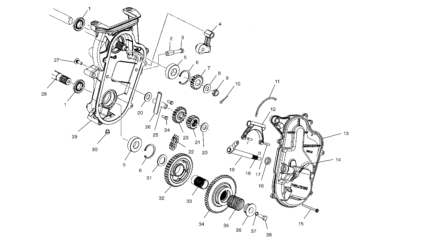 CHAINCASE (REVERSE MODELS) - S03NK7CS/A-S03NL7CS/A-S03NK8CS/A-S03NL8CS/A-S03NM8CS (4978037803B13)