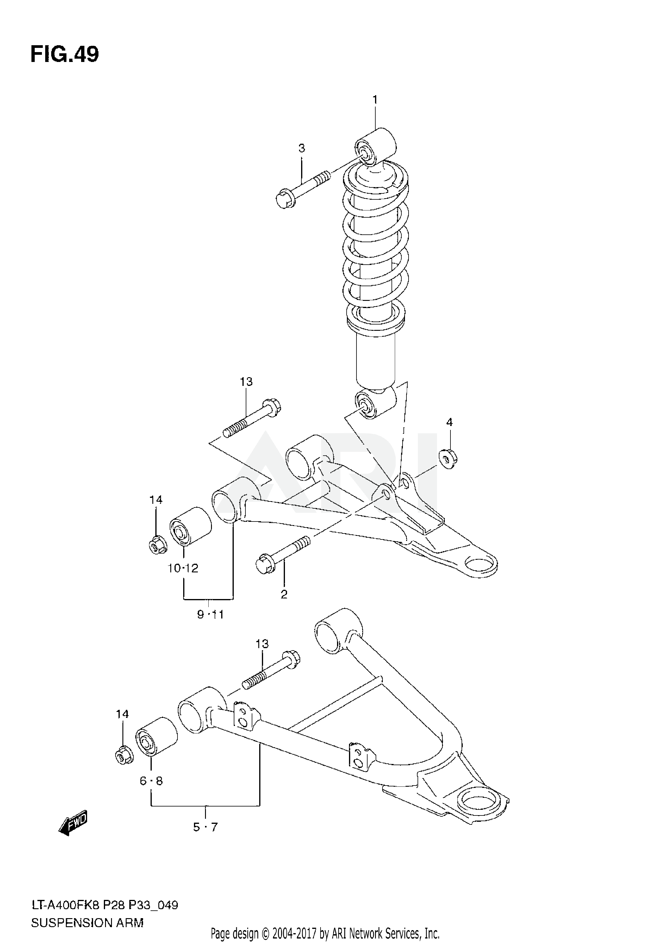 SUSPENSION ARM