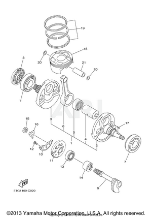 CRANKSHAFT PISTON