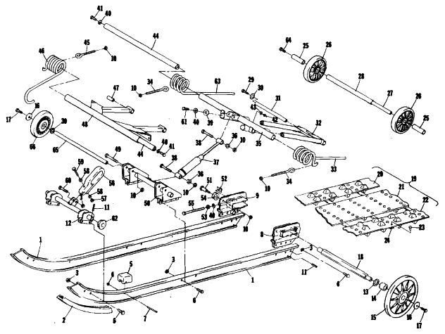 UNDERCARRIAGE AND TRACK