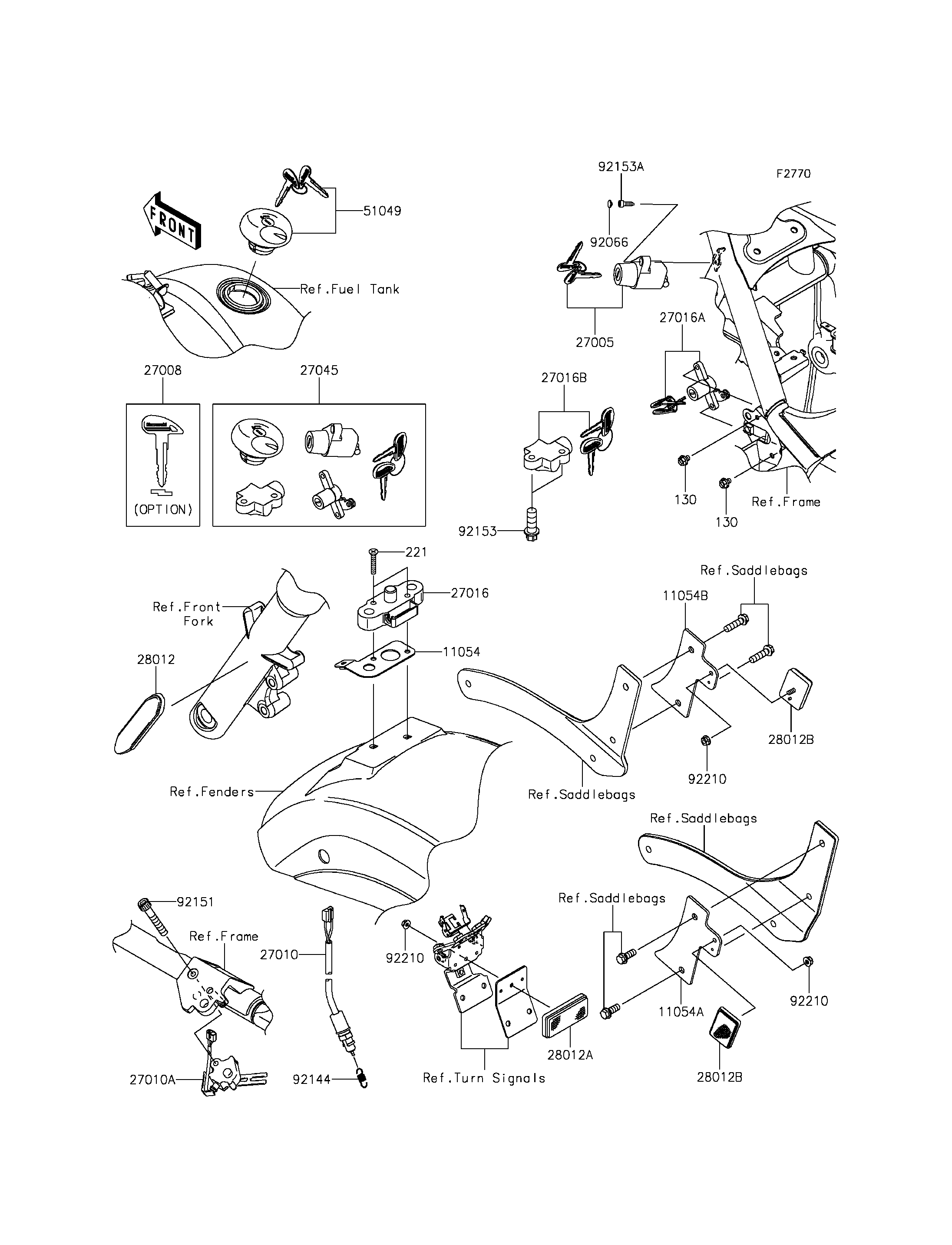 Ignition Switch/Locks/Reflectors