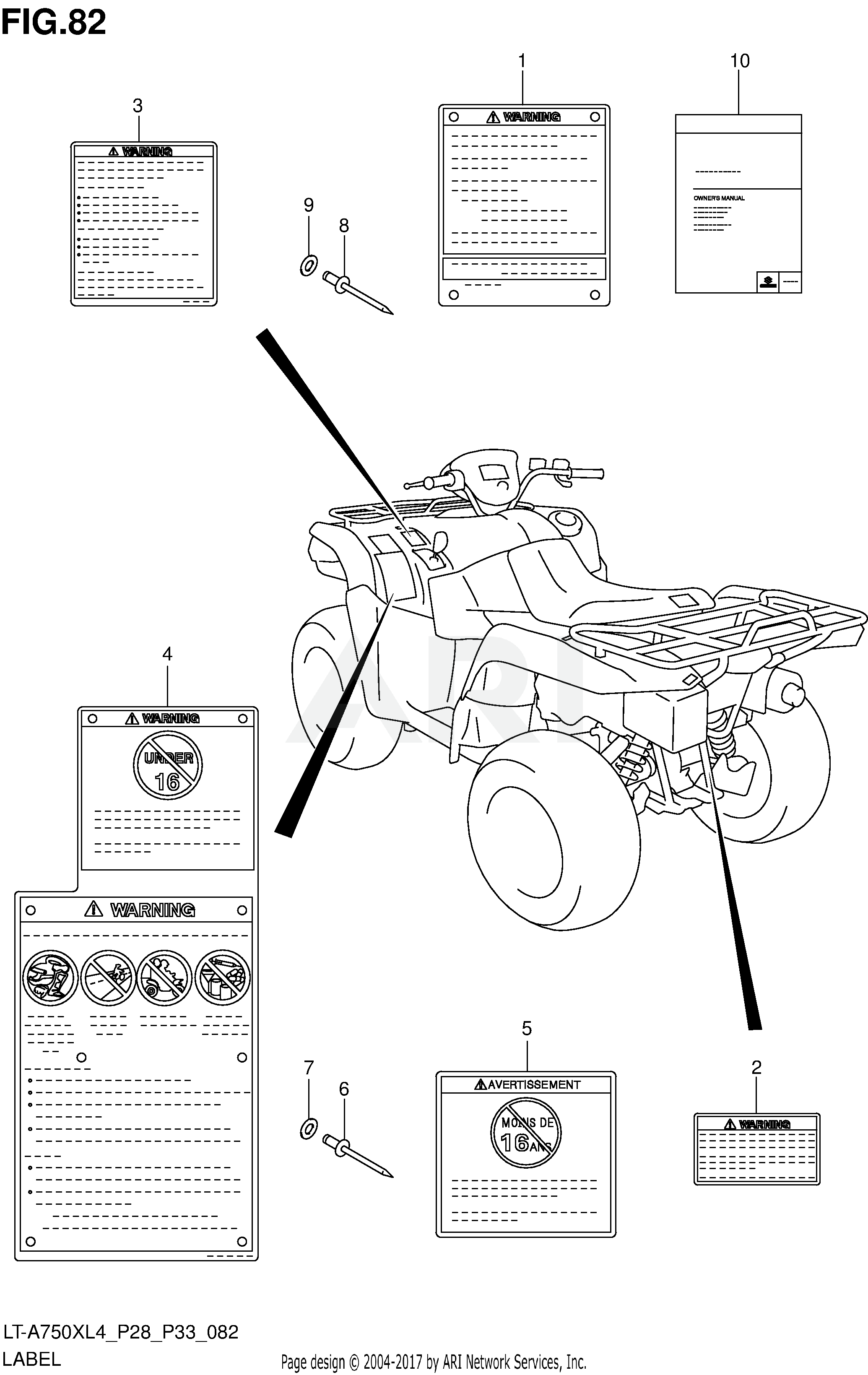 LABEL (LT-A750XL4 P28)