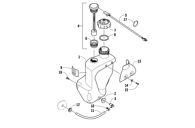 OIL TANK ASSEMBLY