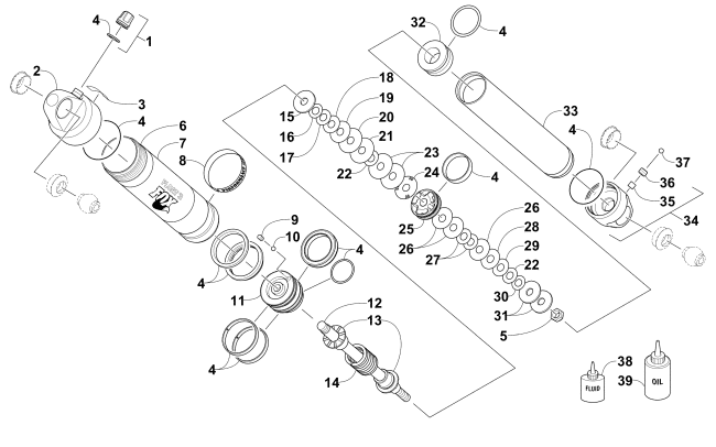 FRONT SUSPENSION SHOCK ABSORBER