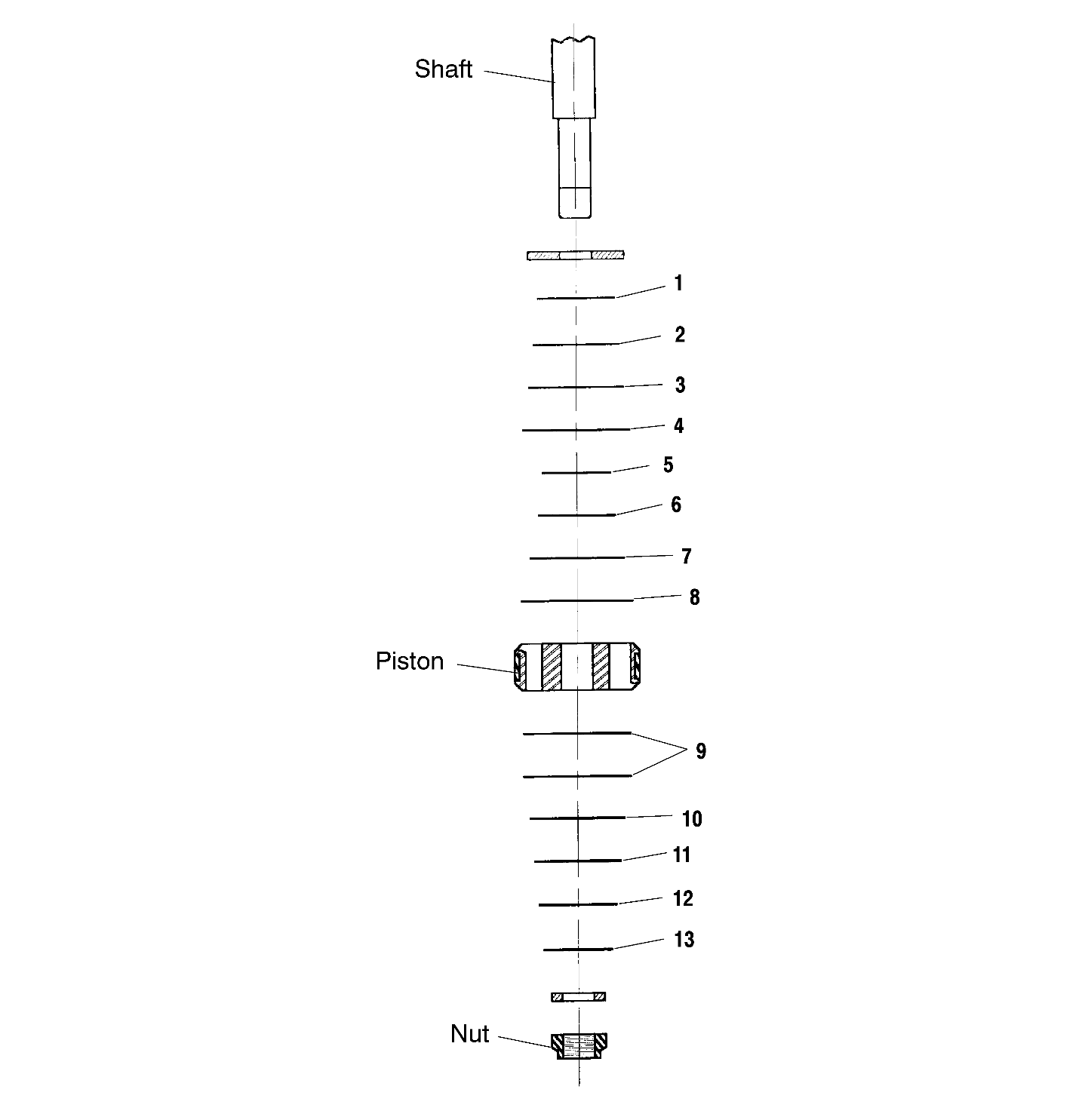 SHOCK VALVING - A03BA38CA (4982568256C05)