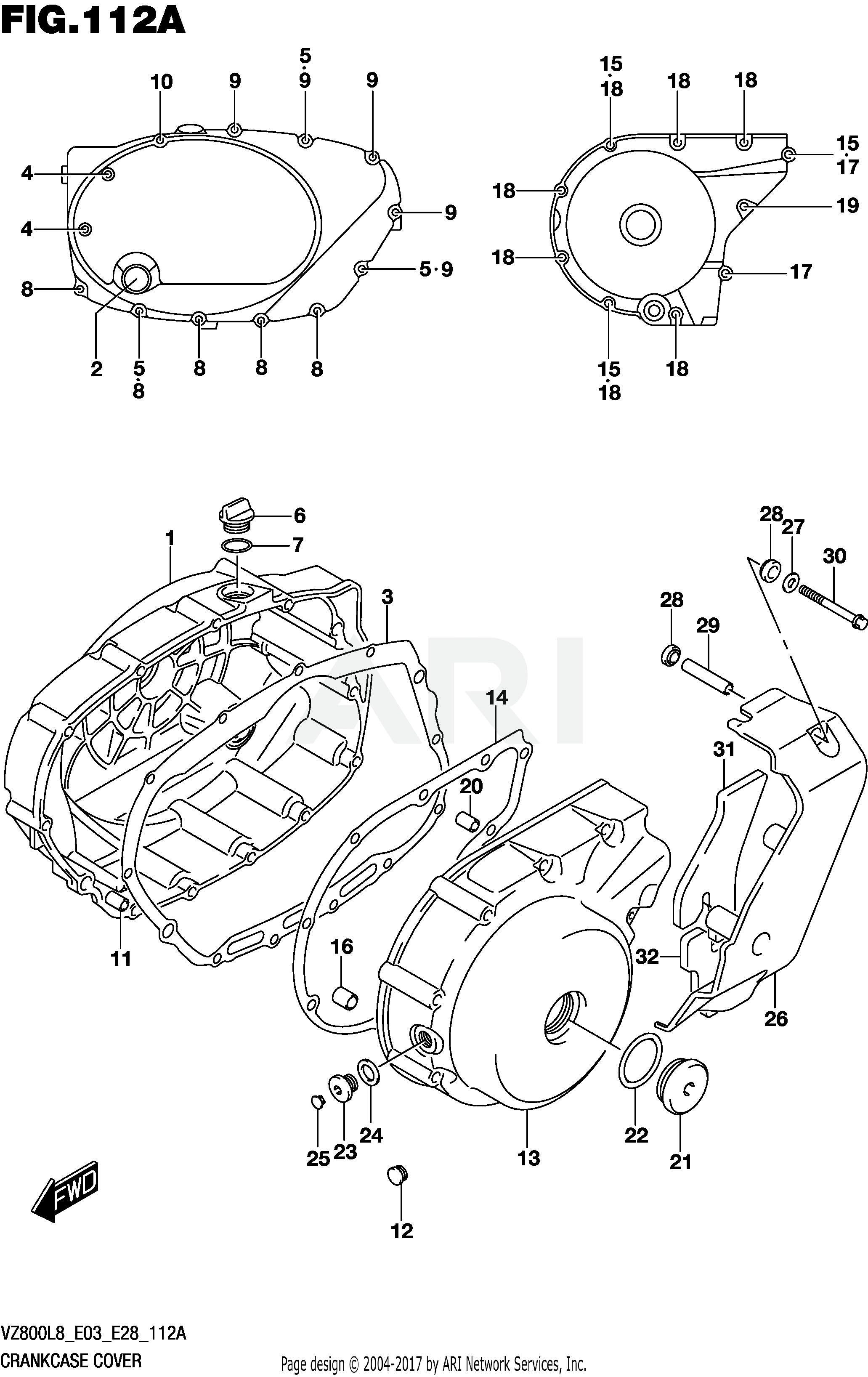 CRANKCASE COVER