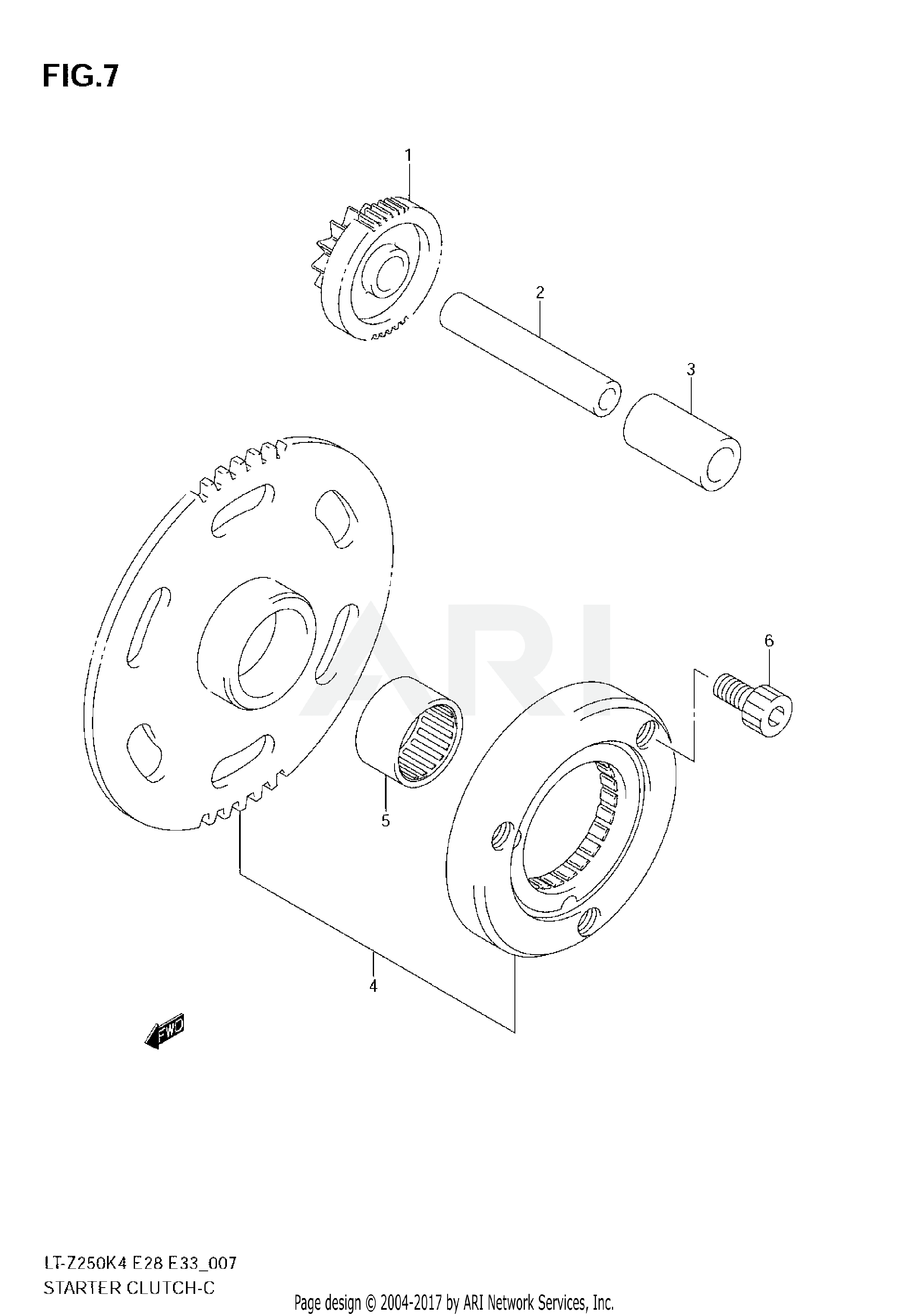 STARTER CLUTCH