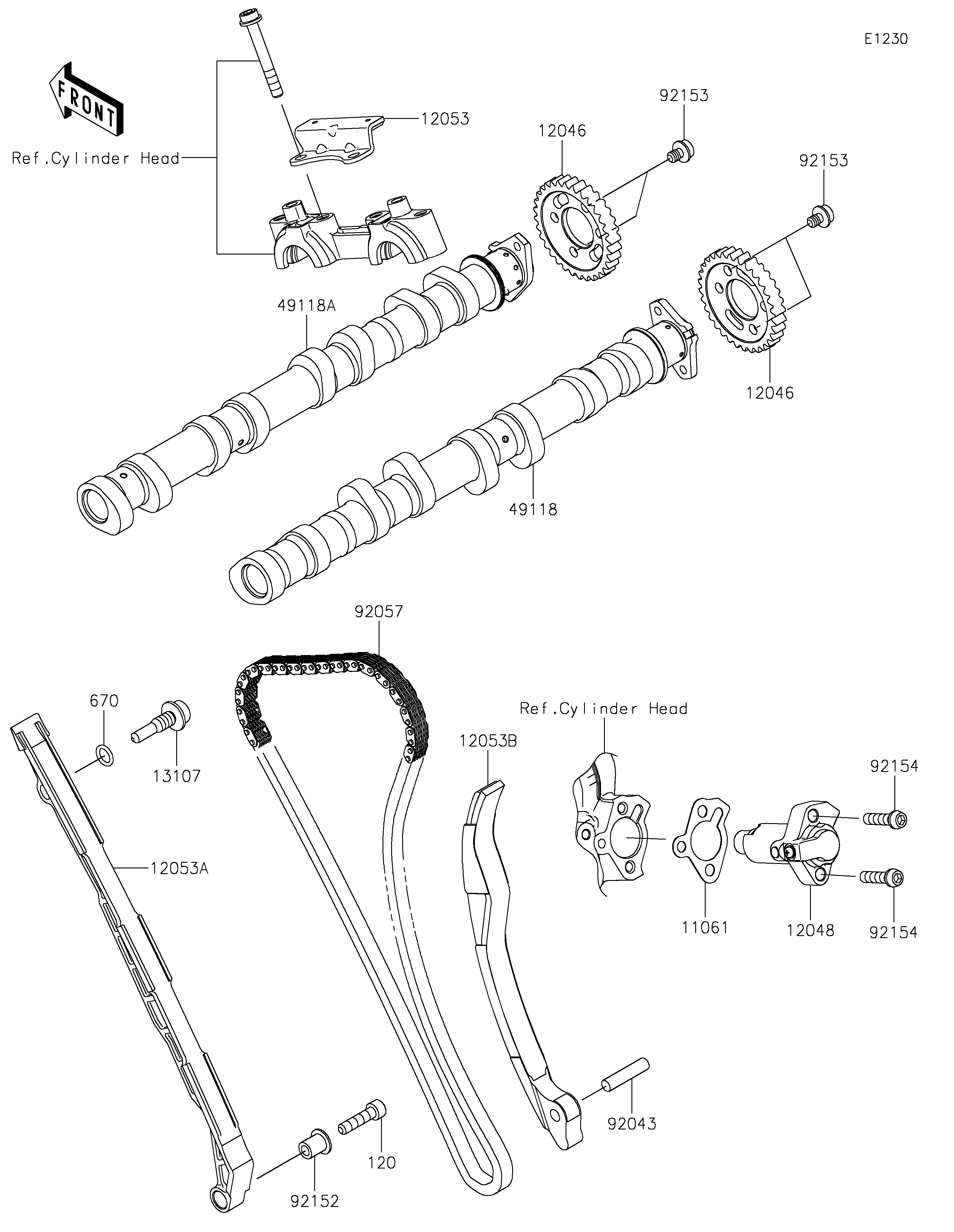 Camshaft(s)/Tensioner