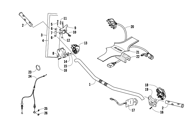 HANDLEBAR AND CONTROLS