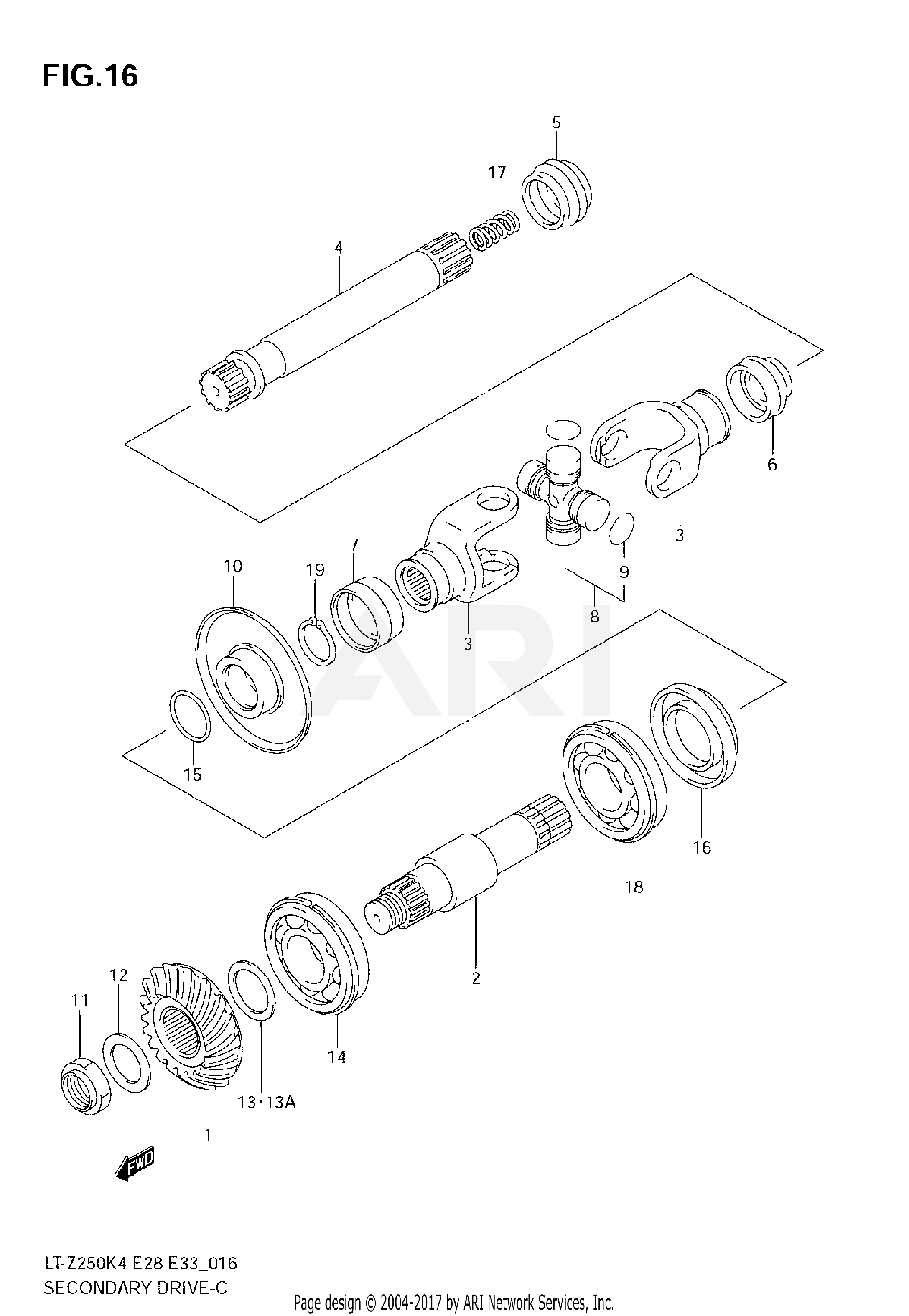 SECONDARY DRIVE