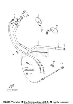 STEERING HANDLE CABLE