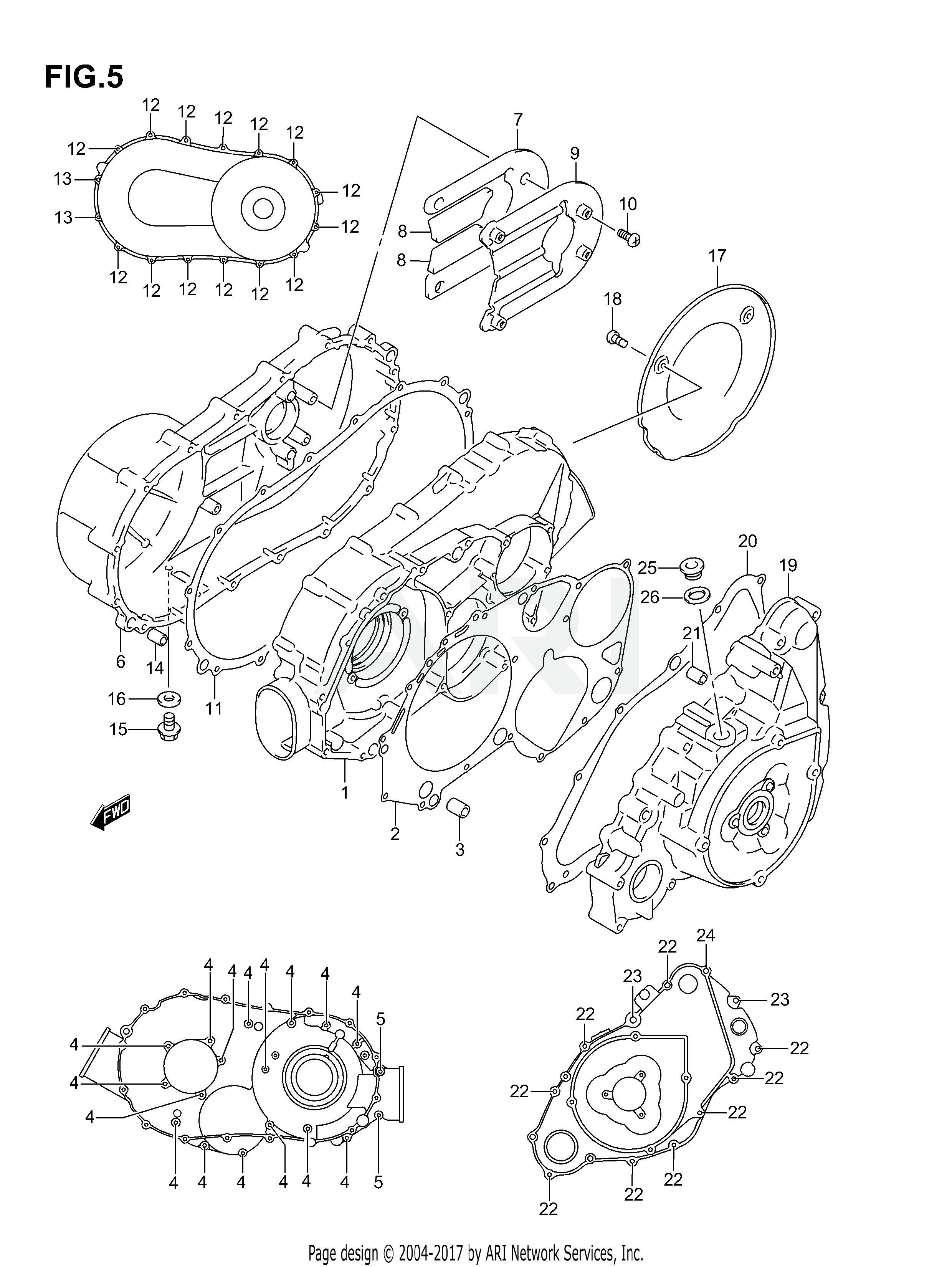 CRANKCASE COVER