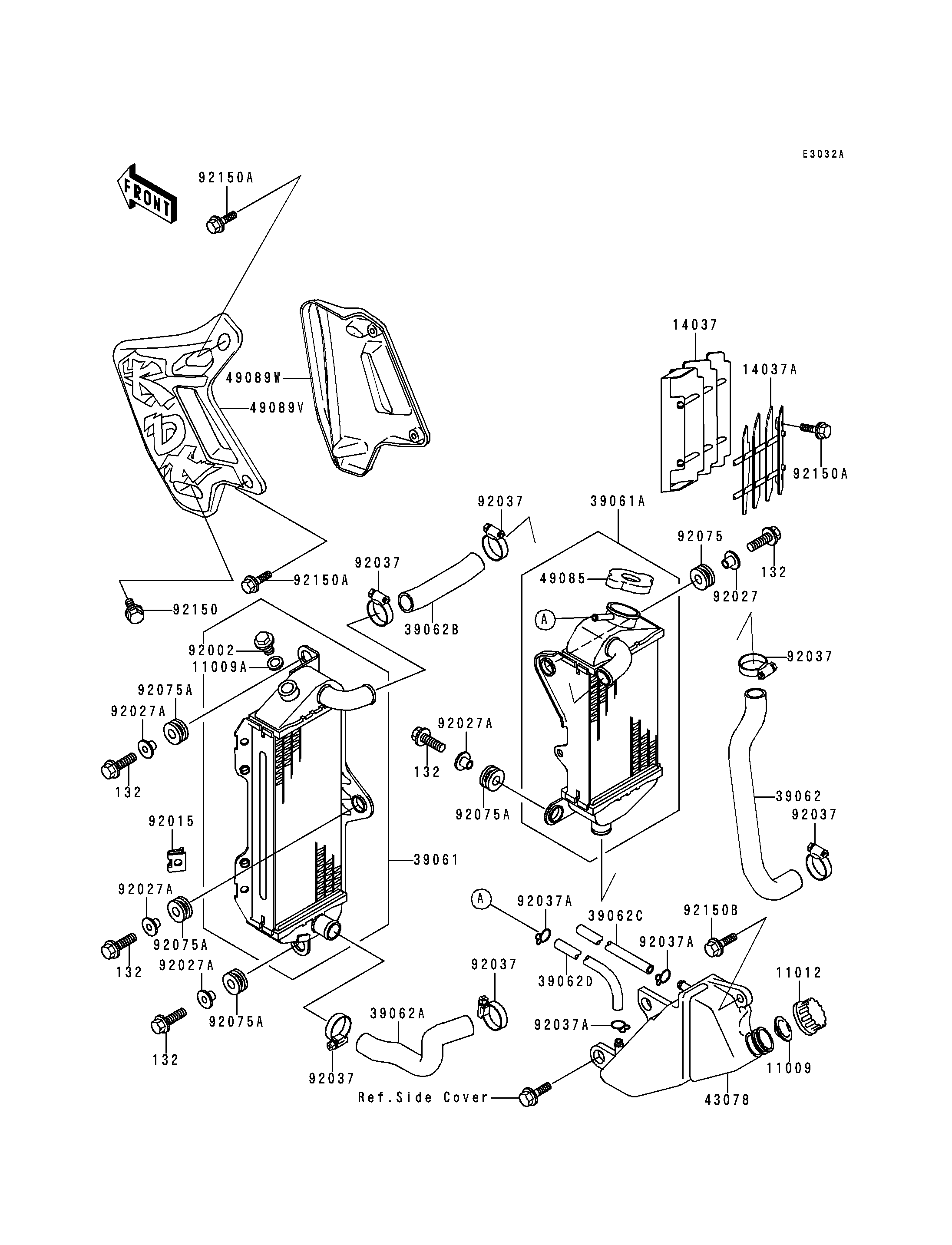 Radiator(KDX200-E6)