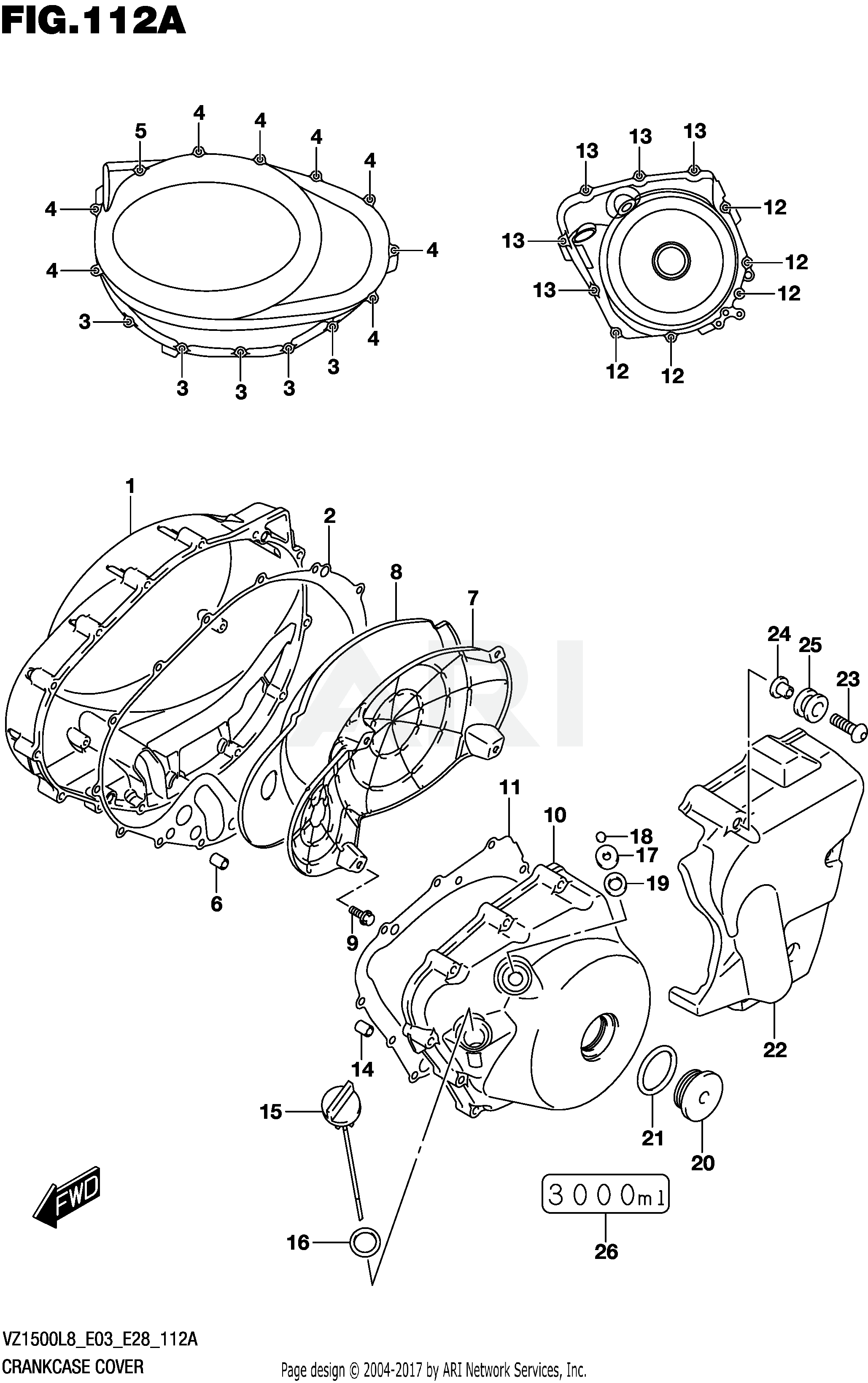 CRANKCASE COVER