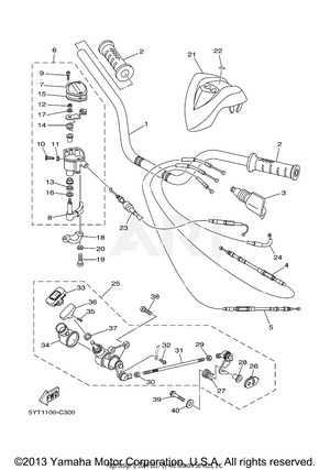 STEERING HANDLE CABLE