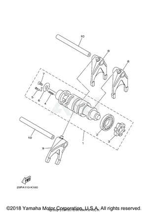 SHIFT CAM FORK