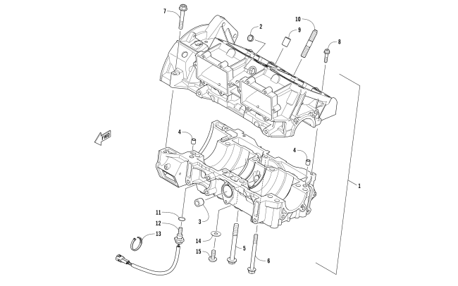 CRANKCASE ASSEMBLY