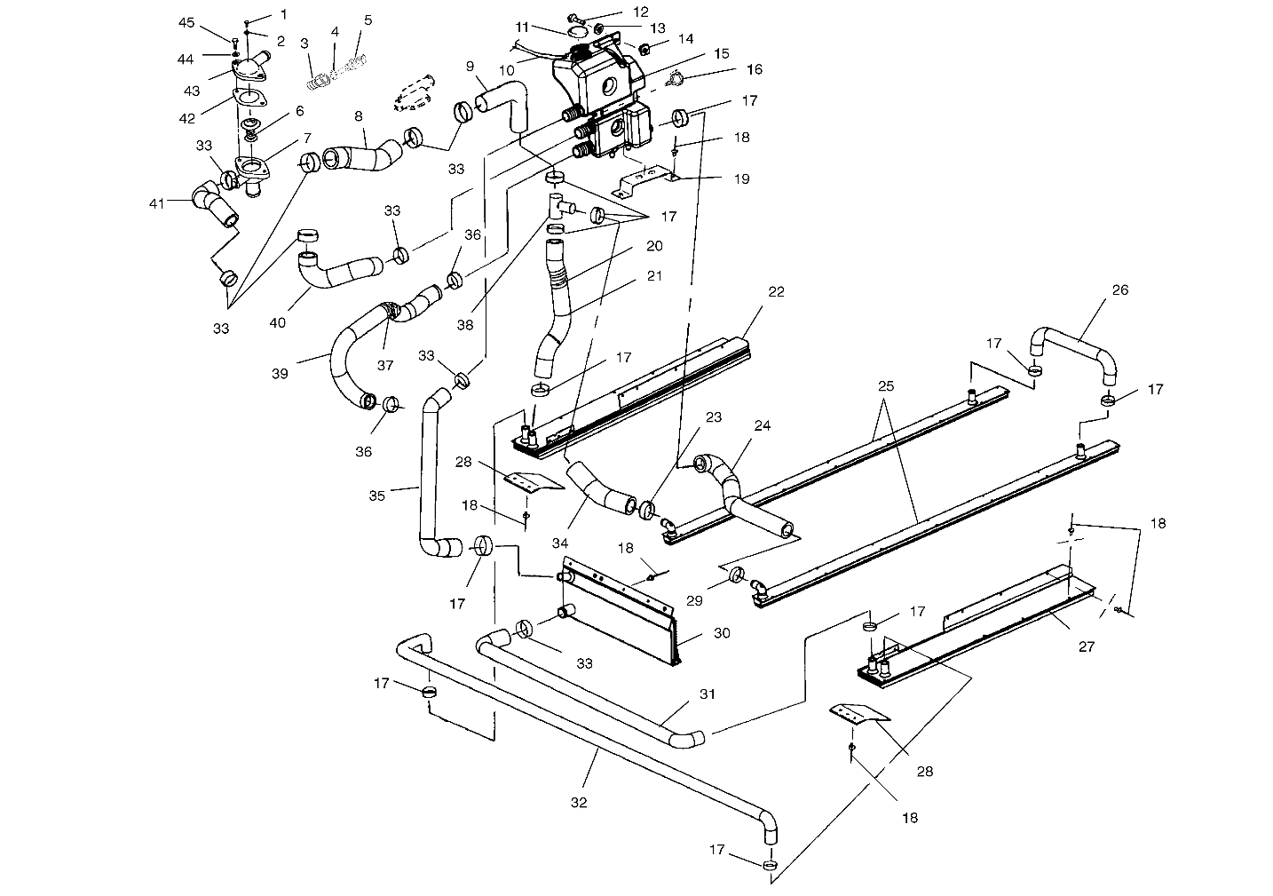 COOLING SYSTEM - S00SB8AS (4954015401b008)