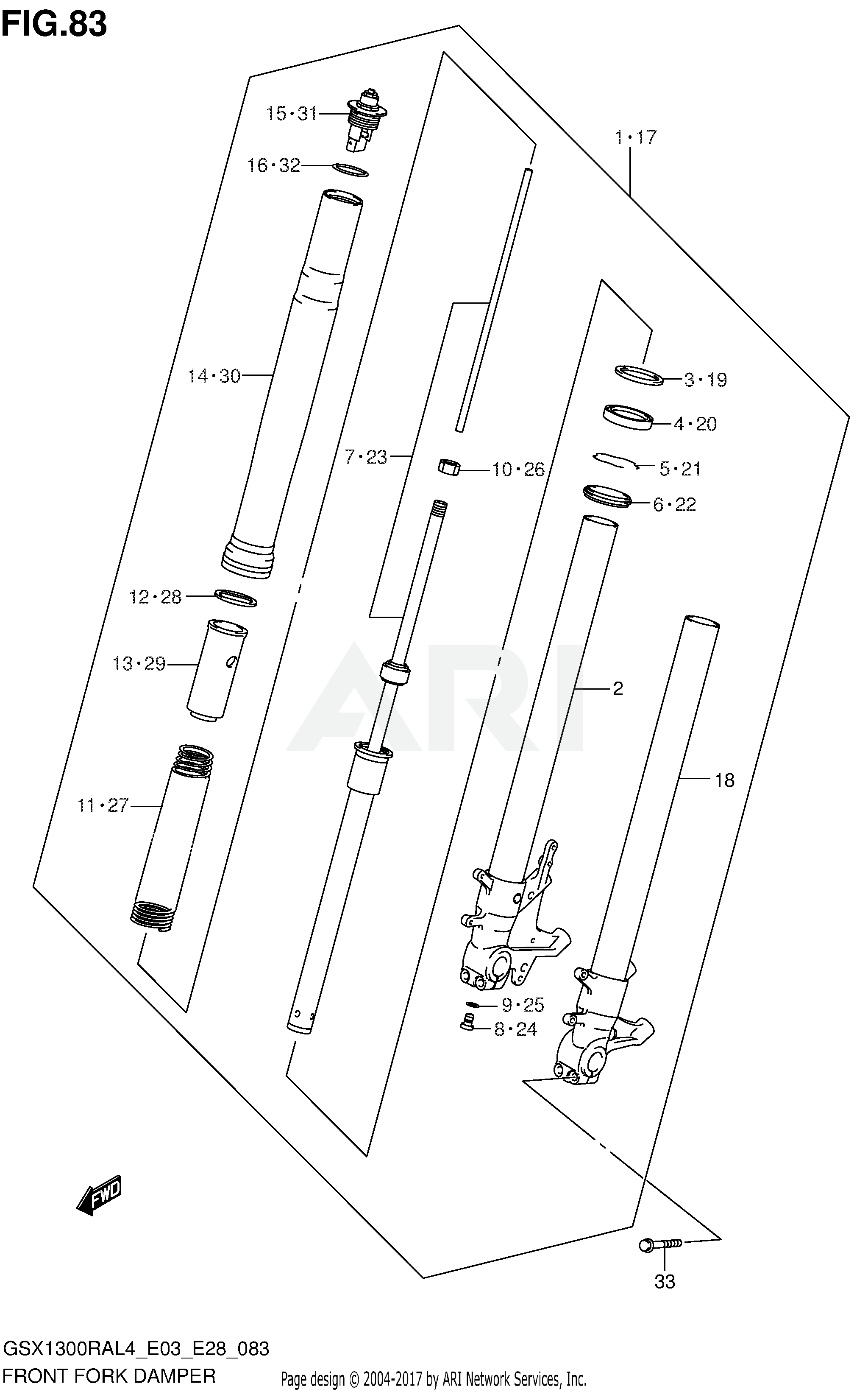 FRONT FORK DAMPER