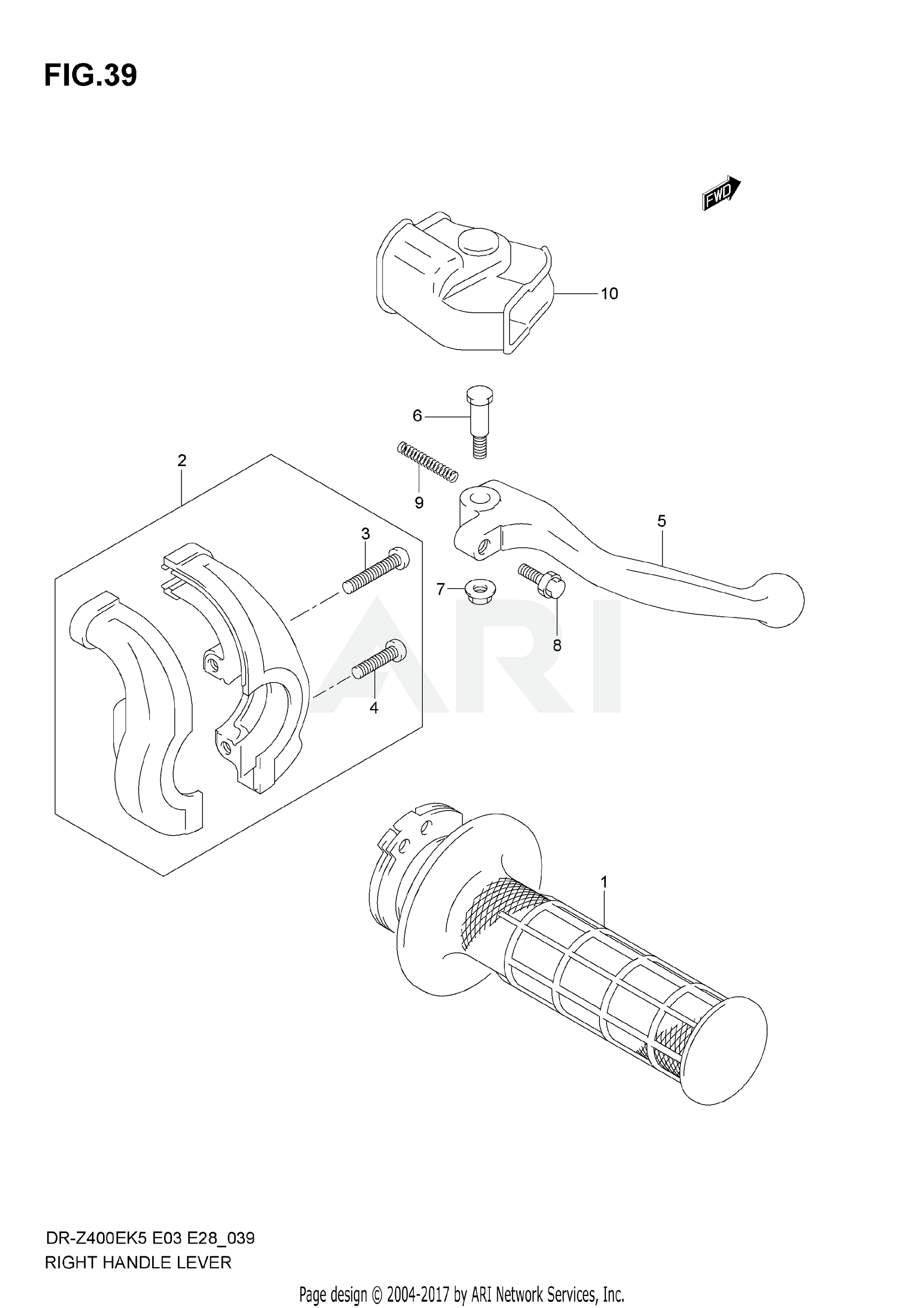 RIGHT HANDLE LEVER