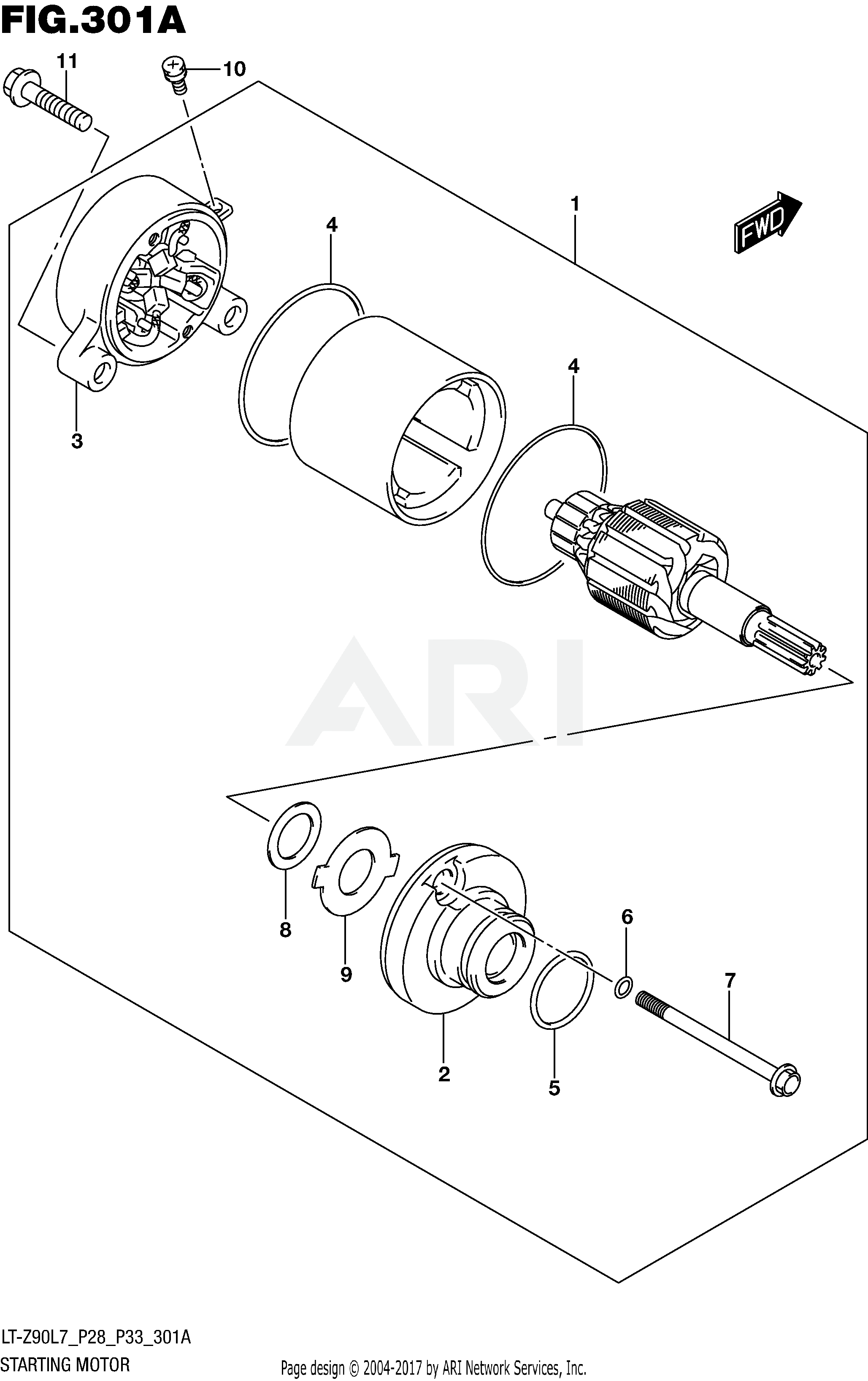 STARTING MOTOR