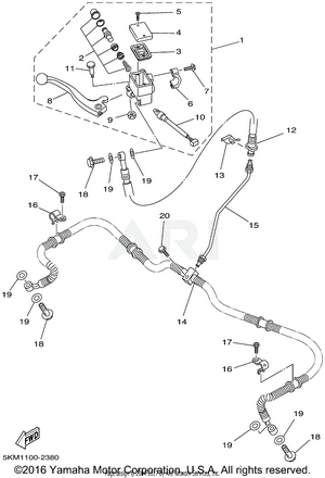 FRONT MASTER CYLINDER