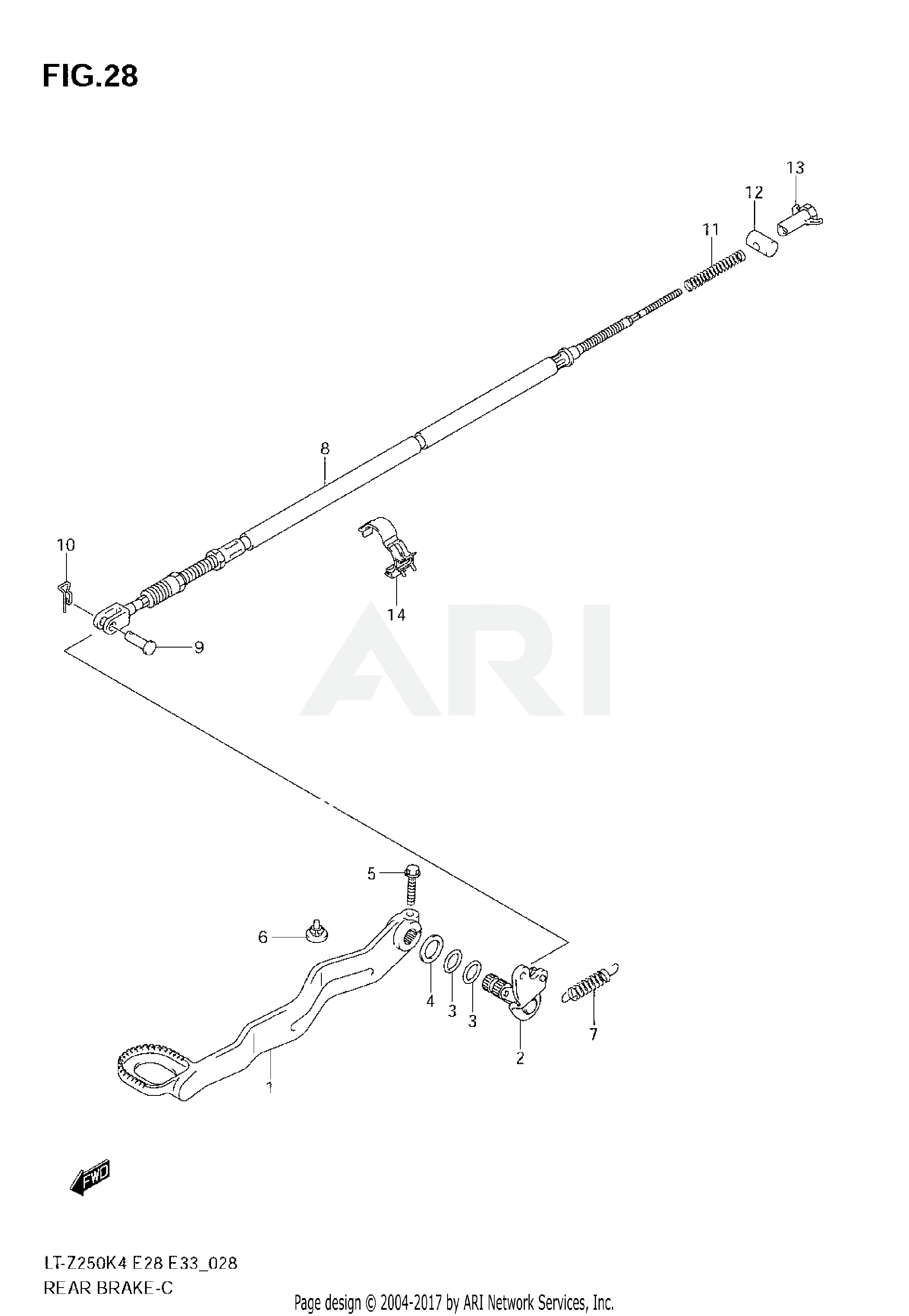 REAR BRAKE