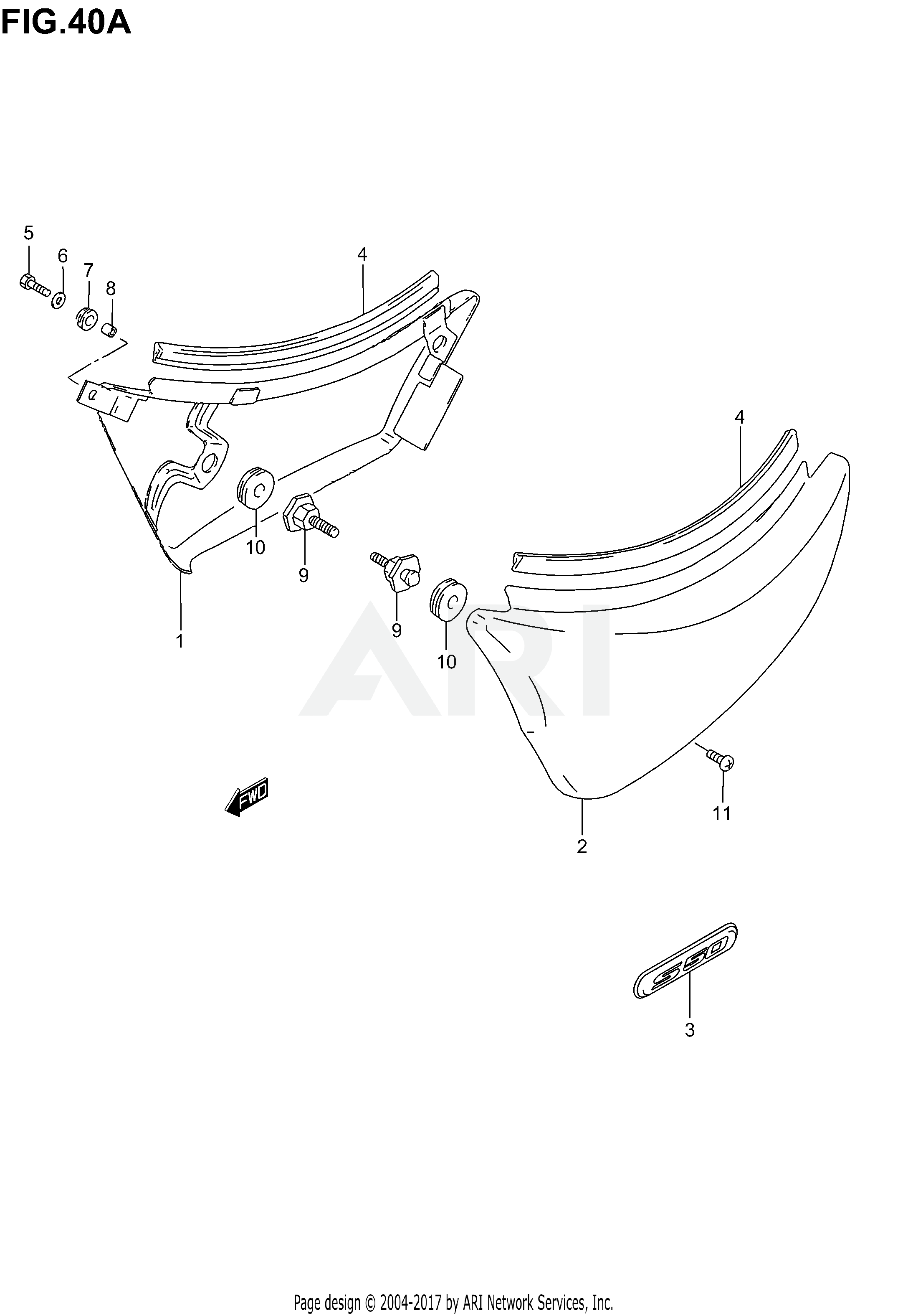 FRAME COVER (MODEL K5)