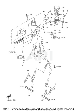 FRONT MASTER CYLINDER