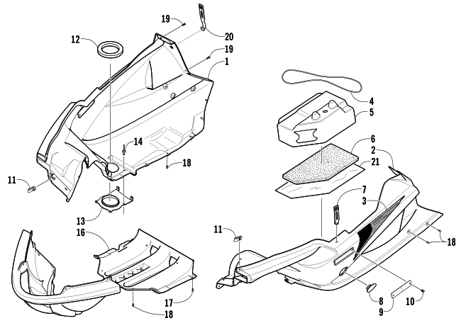 BELLY PAN ASSEMBLY