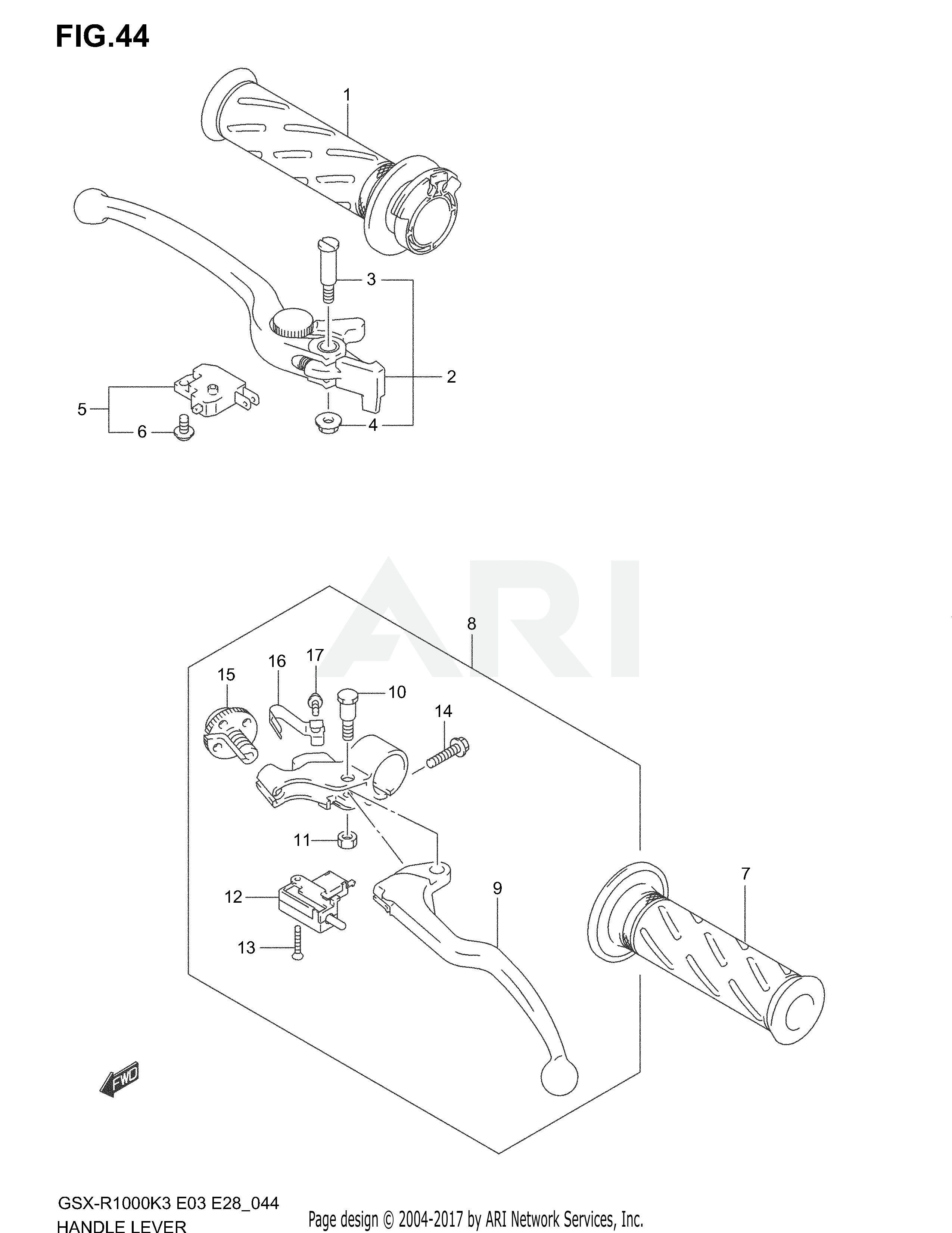 HANDLE LEVER