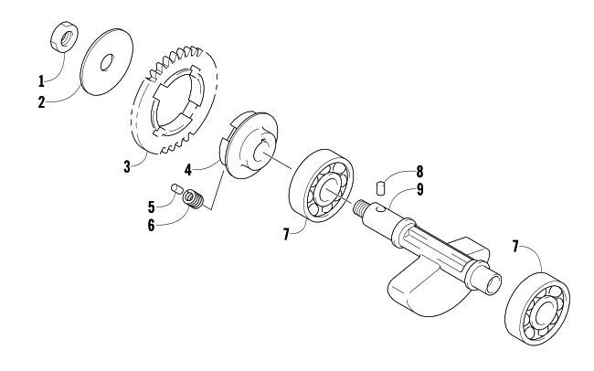 CRANK BALANCER ASSEMBLY