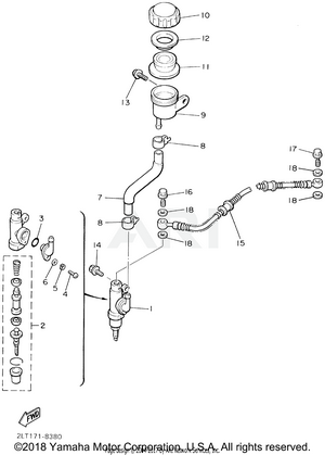 REAR MASTER CYLINDER