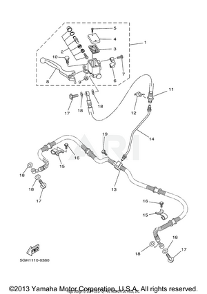 FRONT MASTER CYLINDER