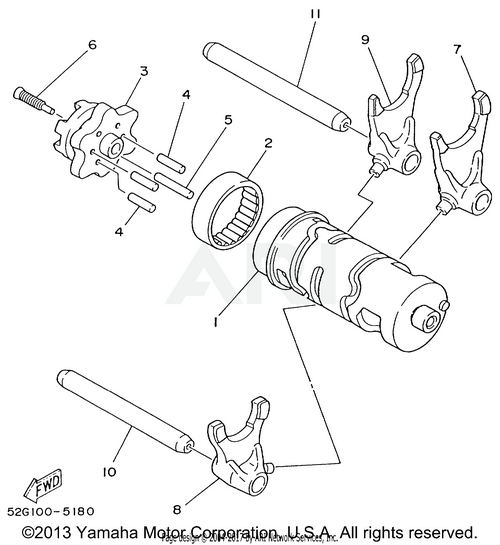 SHIFT CAM FORK