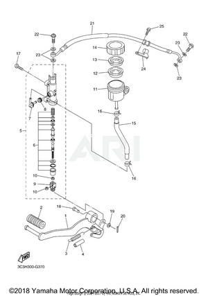 REAR MASTER CYLINDER