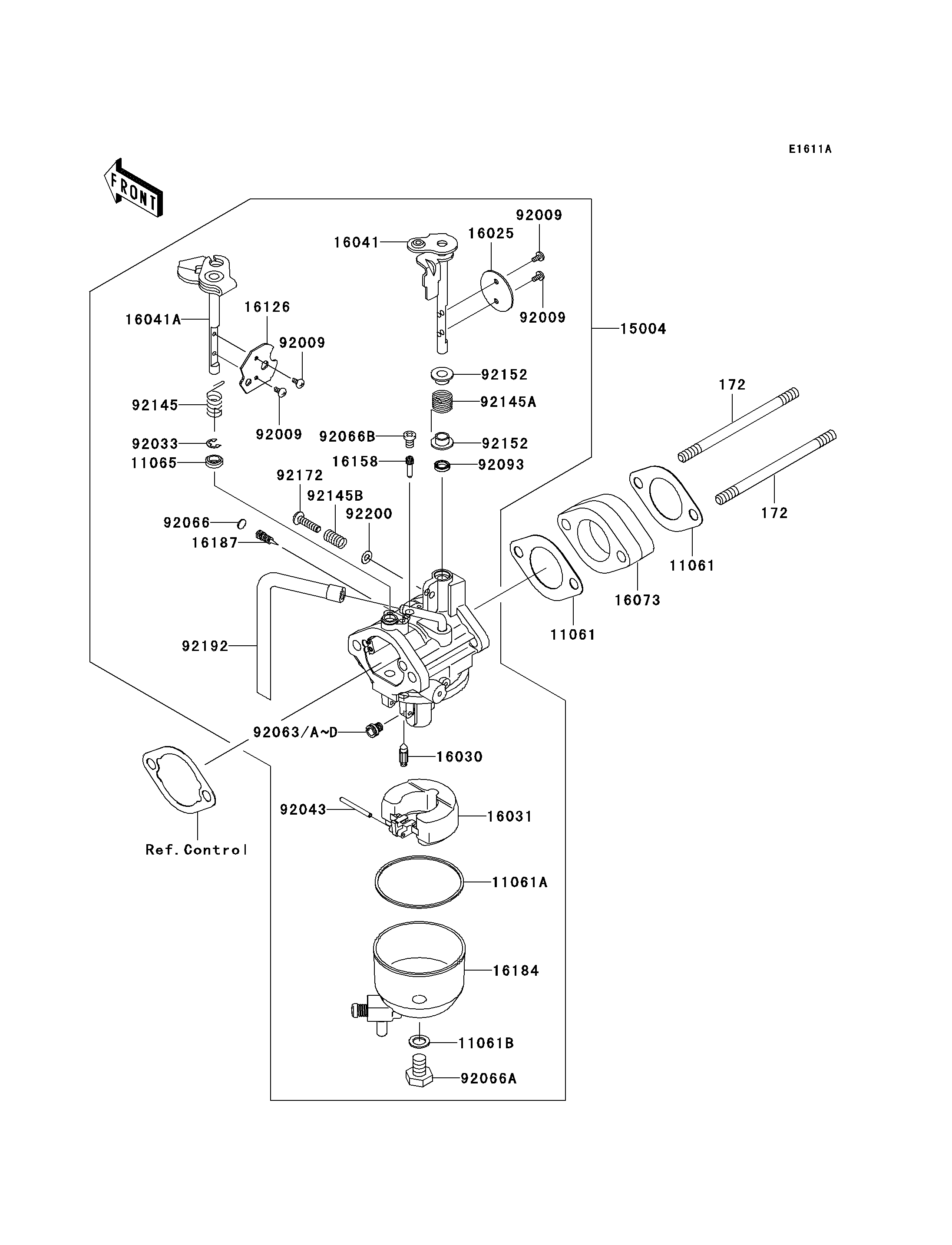 Carburetor(A8F-AAF)(CA)