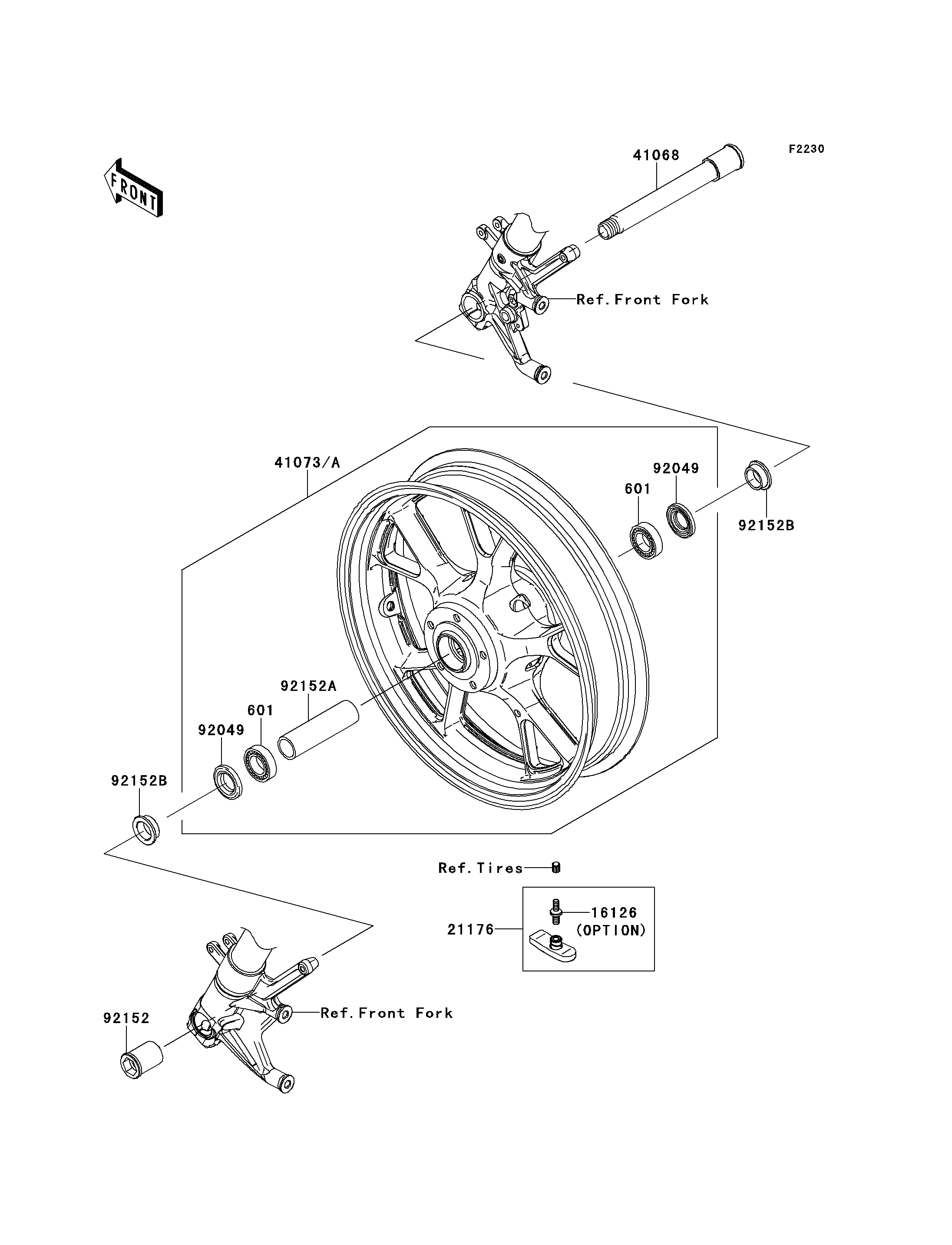 Front Wheel(CAF-CDF)